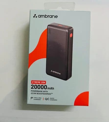 Ambrane Extreme 20K mAh 22.5W