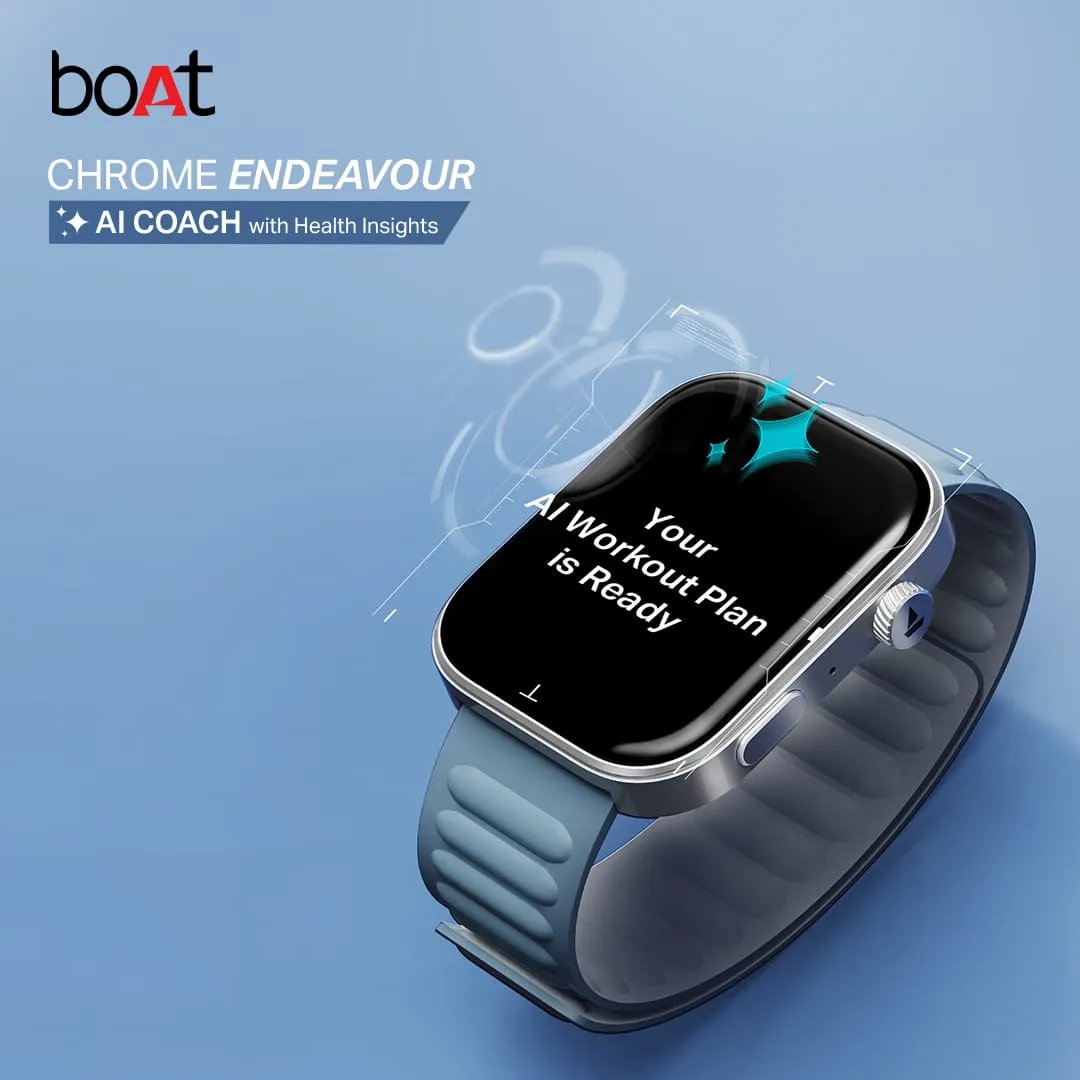 boAt Chrome Endeavour Watch