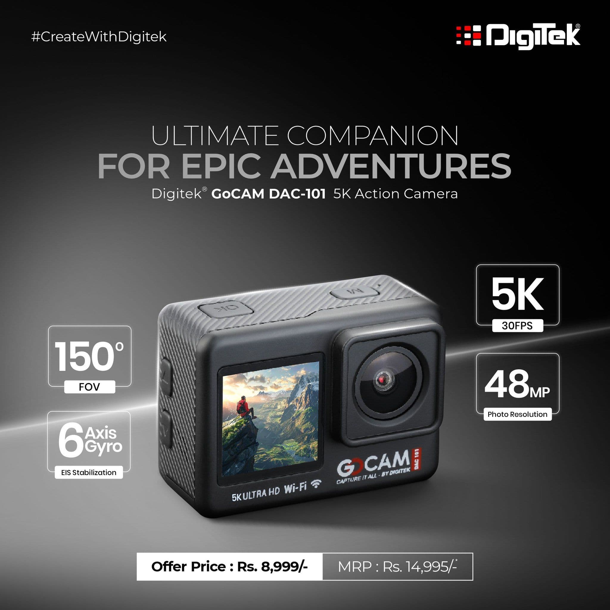 Digitek Action Camera DAC 101