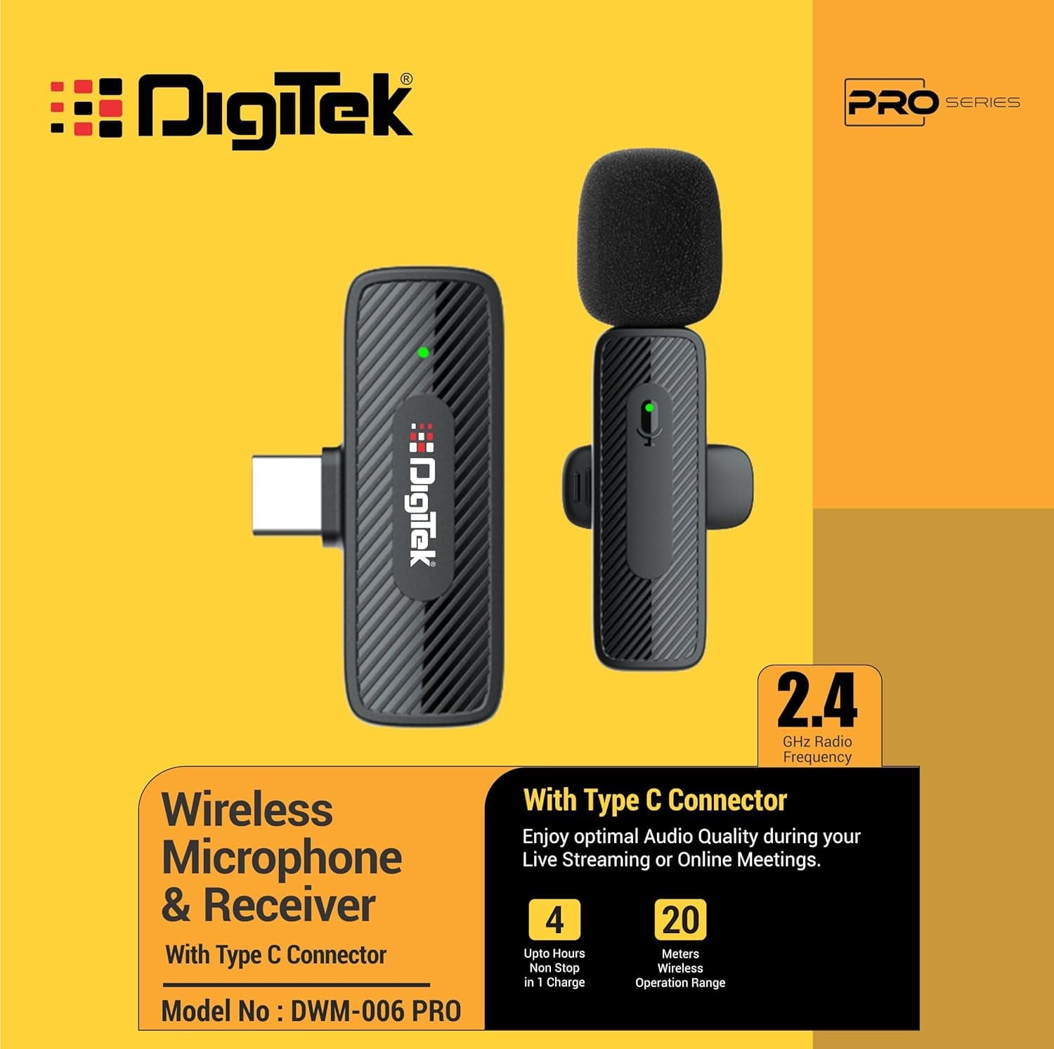 Digitek DWM 006 Pro Type C Mic
