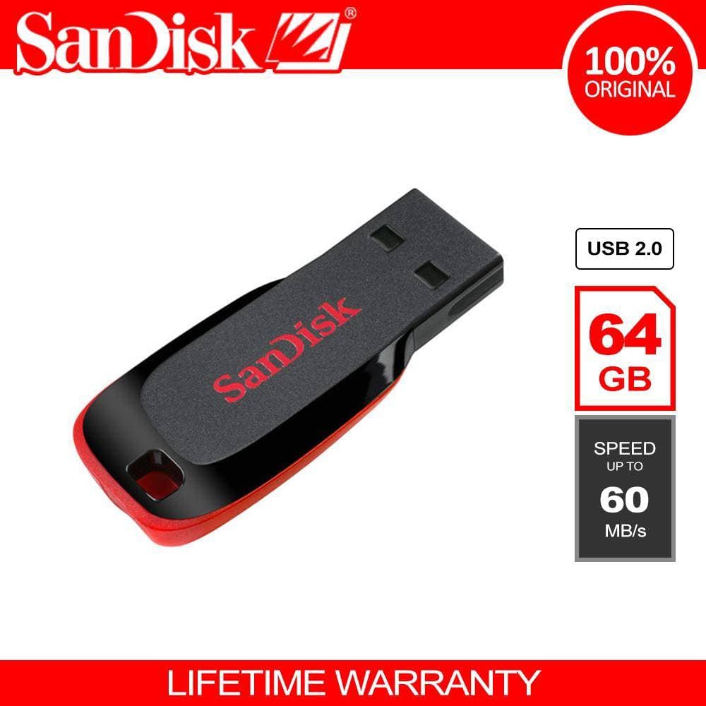SanDisk Pendrive CZ50 64GB