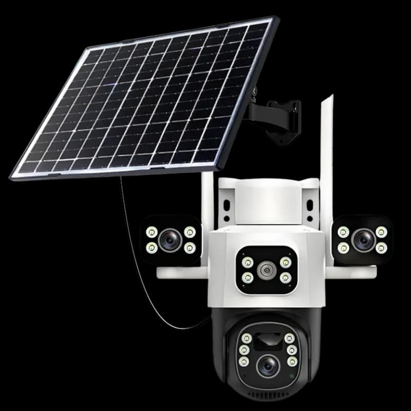 Solar Camera 8MP Triple