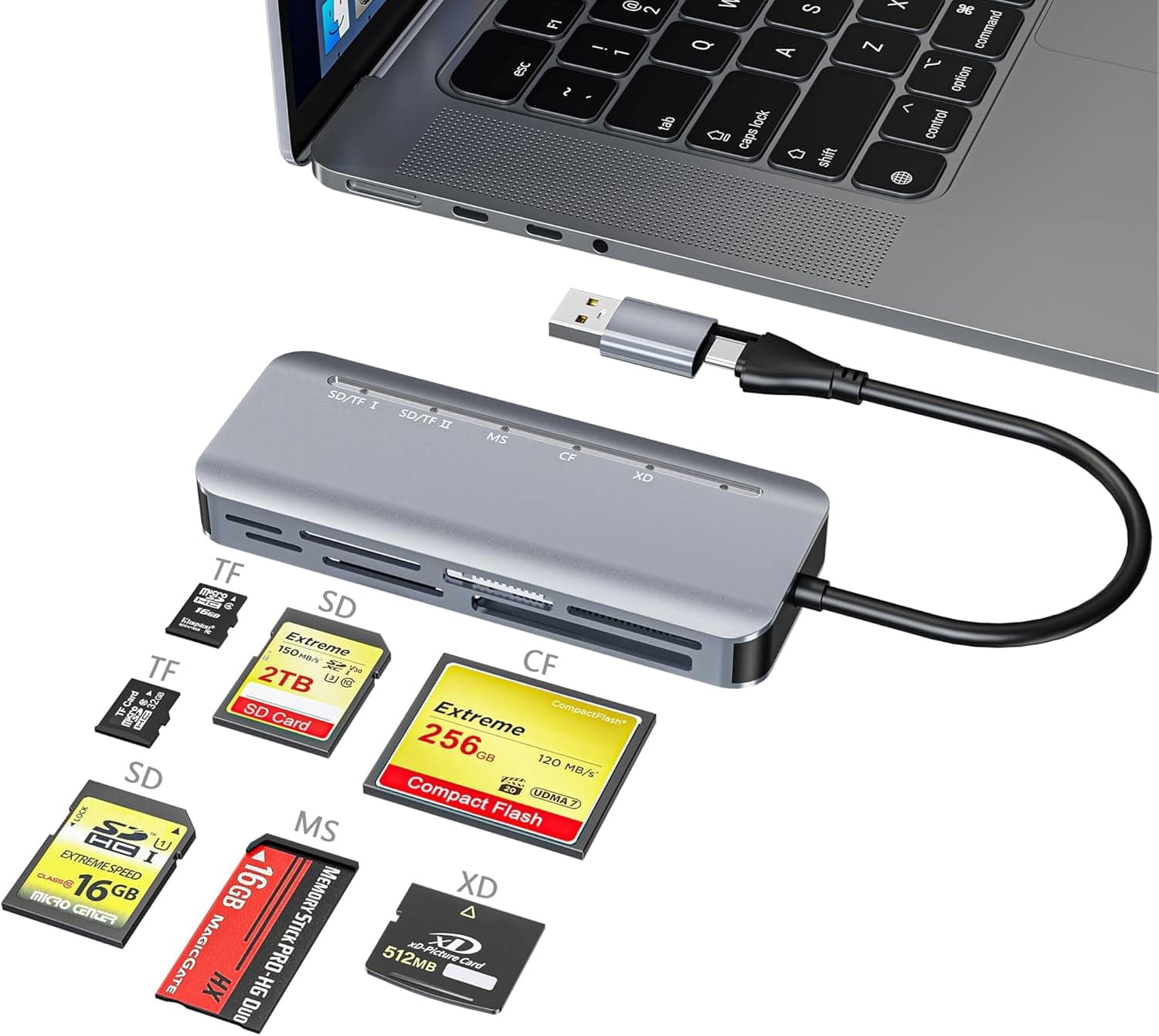 Ubon GR 207 Multi Card Reader